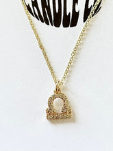 Load image into Gallery viewer, CRYSTAL zodiac pendant necklace